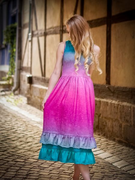 LeatherGradient - mermaid - Viskose-Jersey - VORBESTELLUNG