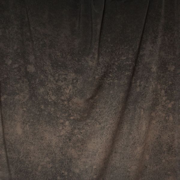 LeatherGradient - dark wood - Lyocell / TENCEL-Crepe - 1,40 m RESTSTÜCK