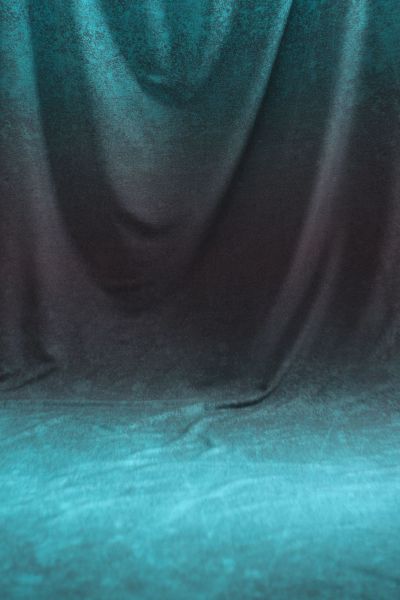 LeatherGradient - aqua - Lyocell / TENCEL-Crepe