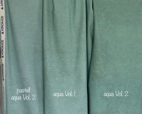 LeatherLook antique - aqua Vol. 2 - Bio-Jersey - 1,00 m RESTSTÜCK