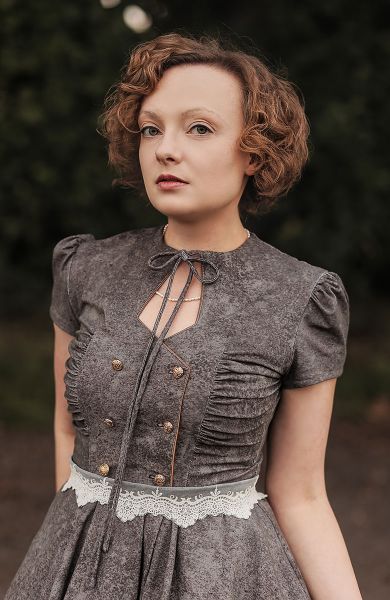 LeatherLook antique - schlamm Vol. 2 - Bio-Jersey