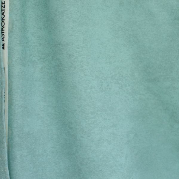 LeatherLook antique - pastell aqua Vol. 2 - Bio-Jersey - 1,60 m RESTSTÜCK