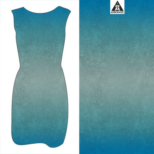 LeatherGradient - mare - Bio Popeline - 100 % CO