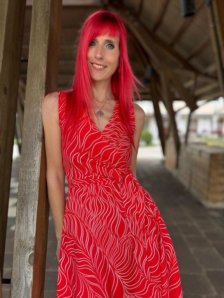 MagicHarmony - pure red - Bio-Jersey - A/B-Ware