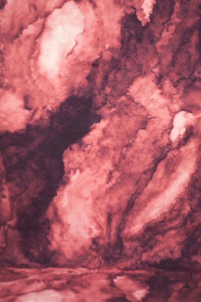 MysticSpace - mono weinrot - Bio-Sommersweat - 1,95 m RESTSTÜCK