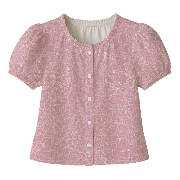 MagicBlossom - rosa - Bio Popeline - 100 % CO