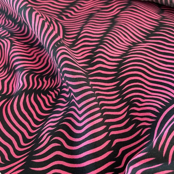 Sinnesrauschen - pink - Viskose Webware