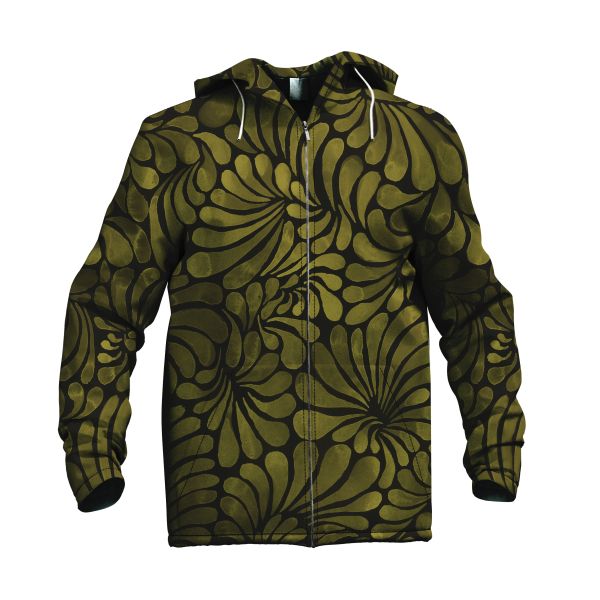 ColorDrops MAXI - dark mono olivgrün - SOFTSHELL
