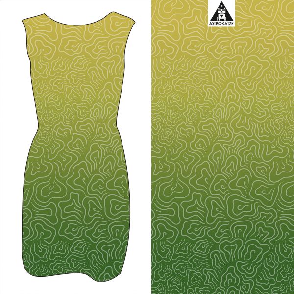 Sommerwind - gradient savannah - Viskose-Jersey - VORBESTELLUNG