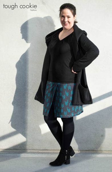 TriLine - anthrazit - Bio-Jacquard angeraut