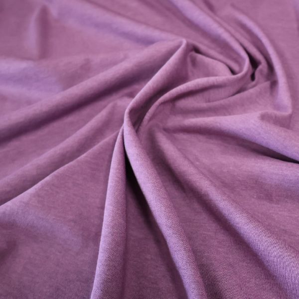 Uni Jersey - orchid - Baumwolle / Tencel - deadstock - 1,00 m RESTSTÜCK