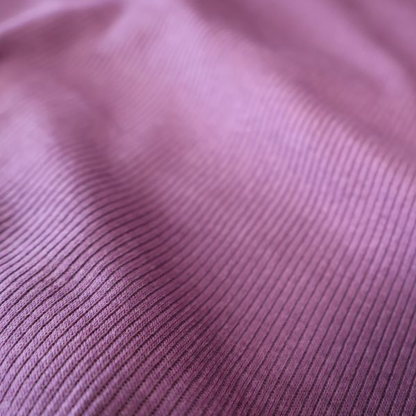 Uni Feinrippjersey - orchid - Baumwolle / Tencel - deadstock