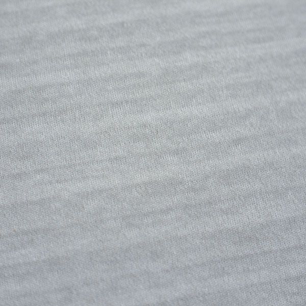 Vintage-Uni - grau - Bio-Interlock - 0,90 m RESTÜCK