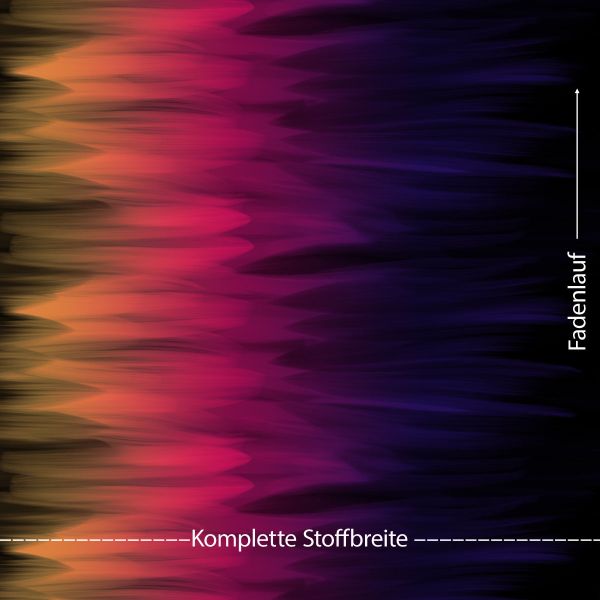 Aurora Floralis - delightful dusk - Viskose-Jersey - VORBESTELLUNG