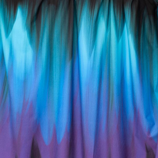 Aurora Floralis - magic ice - Bio-Jersey - 1,30 m RESTSTÜCK