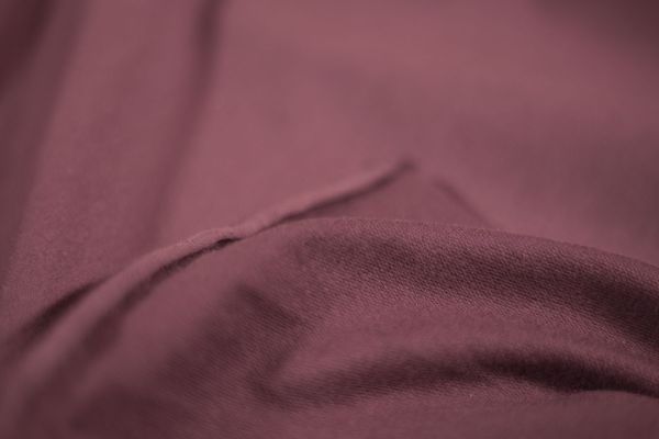 Bio-Sommersweat uni - bordeaux - 280 g/m2