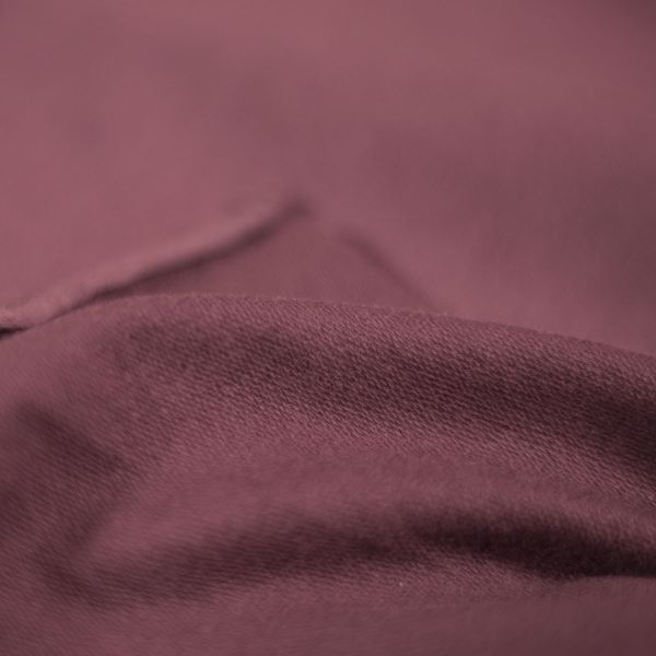 Bio-Sommersweat uni - bordeaux - 280 g/m2