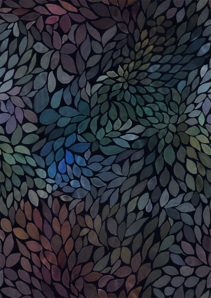 ColorLeaves - mystic night - Bio-Sommersweat 290 g/m2 - VORBESTELLUNG