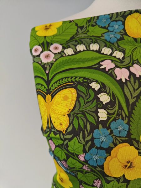 Dollhouse Garden - Bio-Jersey - 0,95 m RESTSTÜCK - A/B-Ware - 1 Fleck