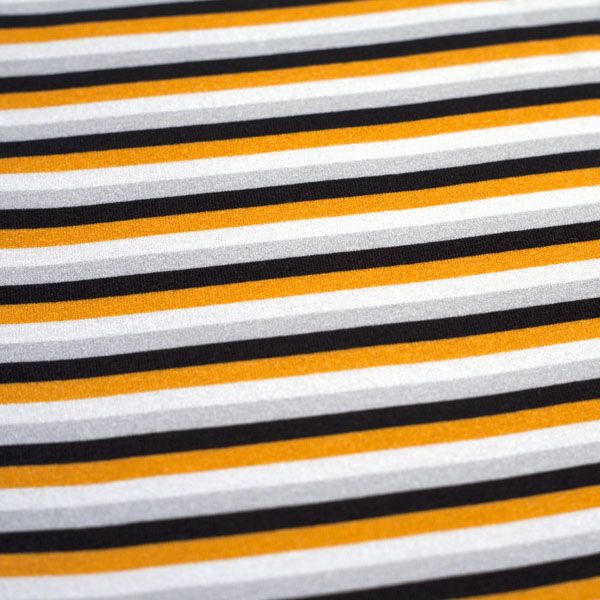 Ringel - orange - Bio-Jersey - 0,50 m RESTSTÜCK
