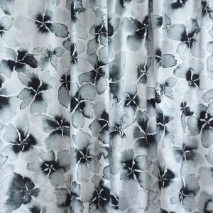 AquarellBlossom BIG - schwarz - Bio-Jersey