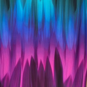 Aurora Floralis - crystal power - Bio-Jersey - 2,10 m RESTSTÜCK