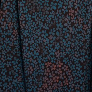 ColorBlossom - trouble blue - Viskose-Jersey - limitierte Sonderedition - 1,50 m RESTSTÜCK