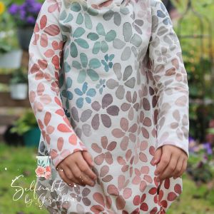 ColorBlossom BIG - nude pastell Vol. 1 - Bio-Sommersweat 210g/m2 - 2,55 m RESTSTÜCK