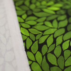 ColorLeaves MINI - mono moosgrün - Bio Canvas - 100 % CO