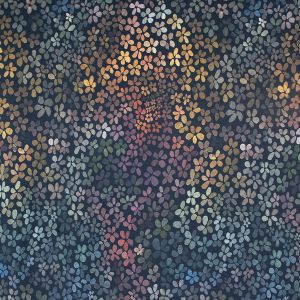 ColorBlossom - golden summer classic look - Bio-Sweat - angeraut - extrabreit - 1,40 m RESTSTÜCK