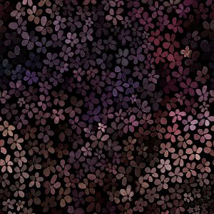 ColorBlossom bitter sweet - Bio-Sweat angeraut 290 g/m2 - extrabreit - VORBESTELLUNG