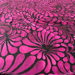ColorDrops MAXI - dark mono lila - Viskose Webware