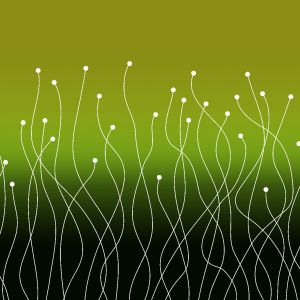 CosmicBlossom FUN - gradientgreen - Viskose-Jersey - VORBESTELLUNG