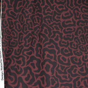 Fantasy Animal Print BIG - rot - Bio-Jersey - VORBESTELLUNG