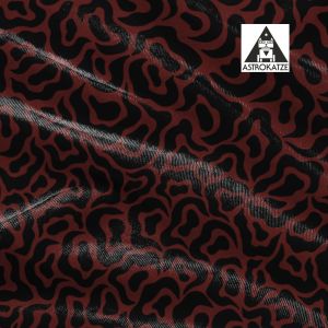 Fantasy Animal Print BIG - rot - Bio-Jersey - VORBESTELLUNG