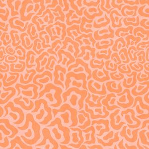 Fantasy Animal Print BIG - Apricot - Viskose Webware - VORBESTELLUNG