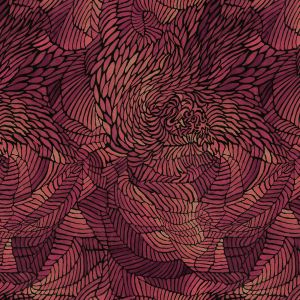 Fossilia - burned red - Bio-Jersey - VORBESTELLUNG