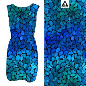 Hope BIG - cold blue - Viskose-Jersey - VORBESTELLUNG