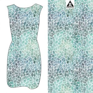 Hope - fresh aqua - Bio-Jersey