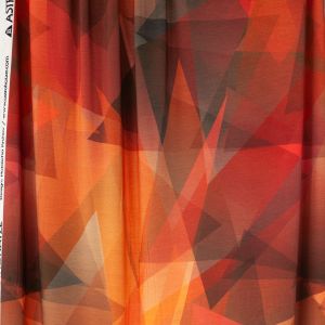 Kristallfantasie - burnt orange - Modal-Jersey