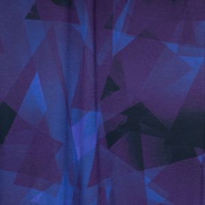 Kristallfantasie - ultramarin blau-lila - Viskose-Jersey - Sonderedition - 2,00 m RESTSTÜCK