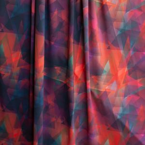 Kristallfantasie - 2in1 Design - Dämmerung / Sonnenaufgang - Badeanzugstoff - UPF 40+