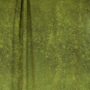 LeatherLook antique - moosgrün - Bio-Jersey