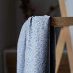 Spot - Sky - Stretch Jacquard