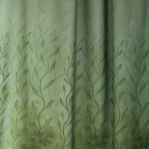 Nebelranken - antique grün - Bio-Jersey
