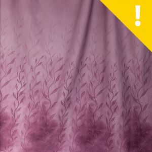 Nebelranken - antique rosé - Bio-Jersey - B-Ware - 2,00 m RESTSTÜCK