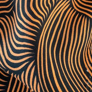 Sinnesrauschen - orange - Viskose Webware