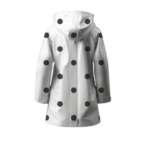 Polka Dots BIG - weiß / schwarz - Softshell - VORBESTELLUNG