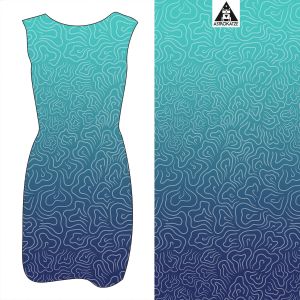Sommerwind - gradient sky - Viskose-Jersey - VORBESTELLUNG