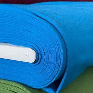 Bio-Sommersweat UNI - blau - ca. 250 g/m2